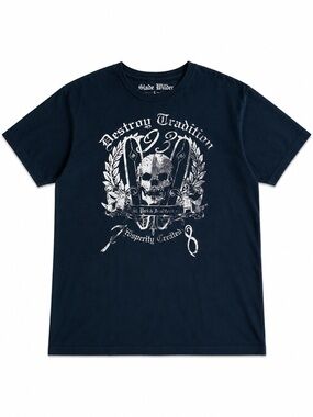 Men’s Slade Wilder Navy/White Graphic T-shirt L